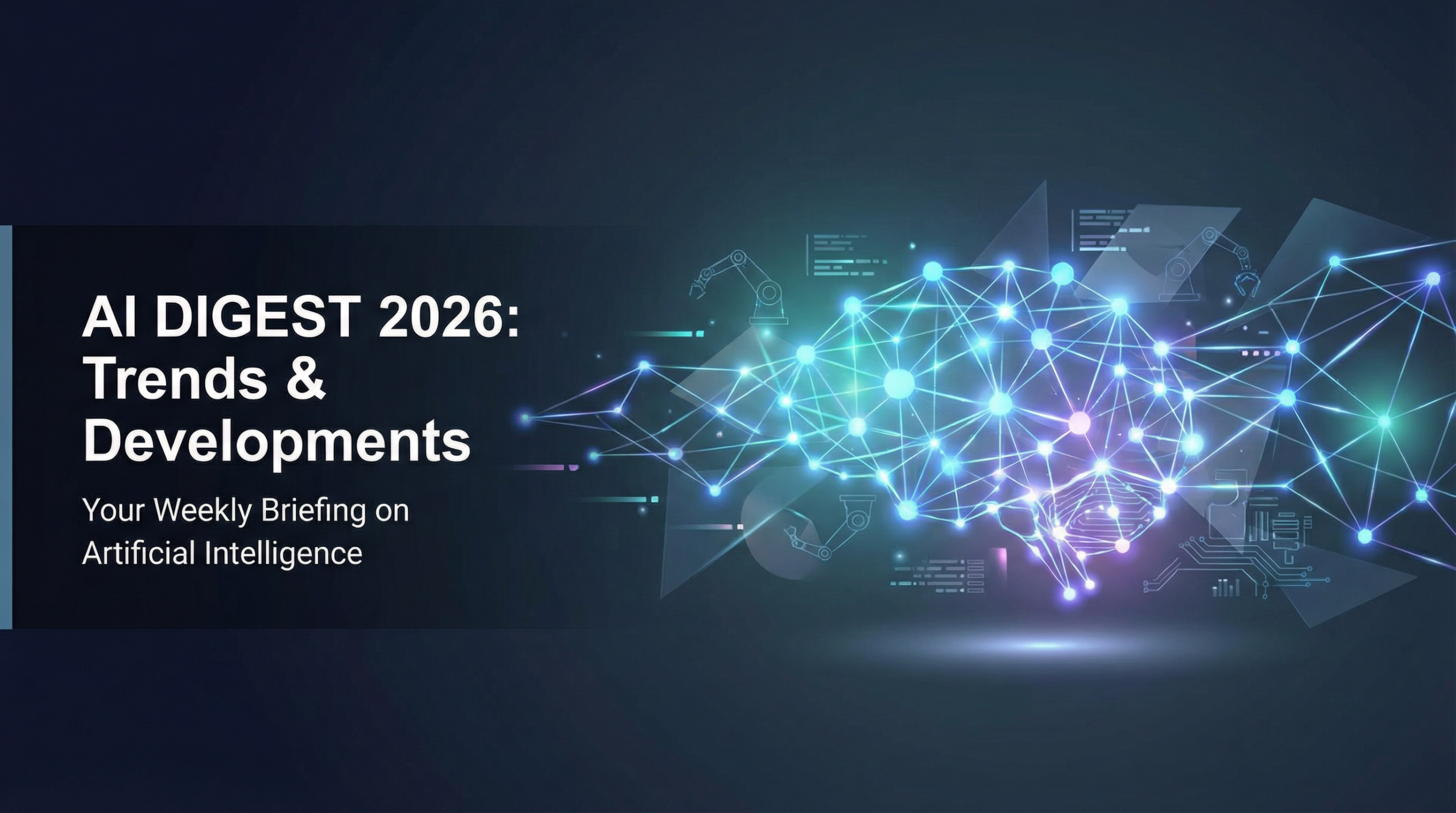 KI Newsletter Header - AI Digest 2026